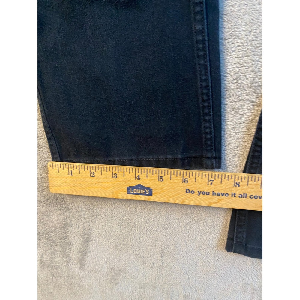 Cabela's Cargo Pants Women 8 Straight Leg Black Side Pocket EUC - Picture 4 of 8